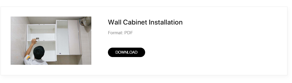 Wall Cabinet Installation