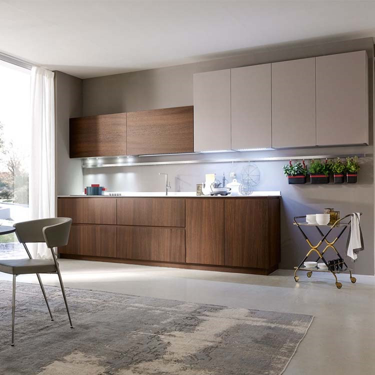 Prima Kitchen cabinet Design Modern Customers High Gloss Kitchen Cabinets - 副本
