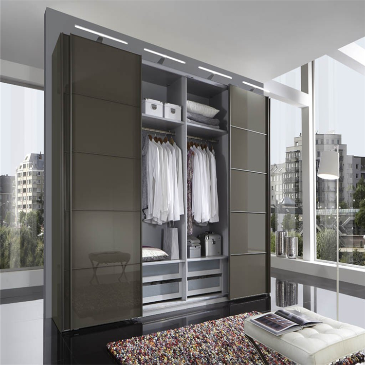 PRIMA High Quality Bedroom Design Aluminum Solid Wooden Amoires Wardrobes - 副本