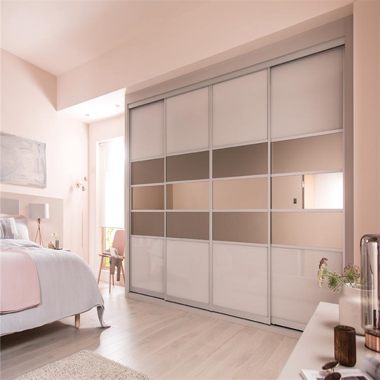 PRIMA Customized Wood Cabinet Armoire Furniture Set Modern Bedroom Melamine Mdf Wooden Wardrobes 