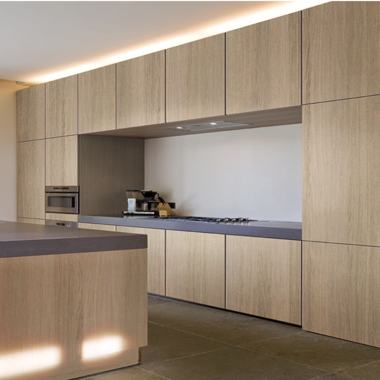 Prima Kitchen Cabinet Solid Wood Design European Style Handle Furniture Kitchen Cabinet