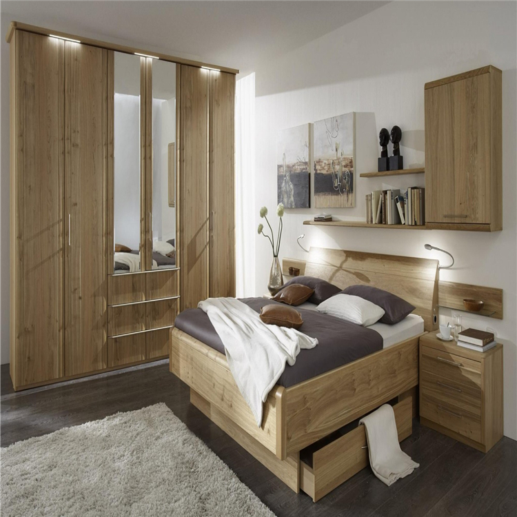 PRIMA Wardrobe High Quality Modern Bedroom Design Solid Wooden Amoires Wardrobes