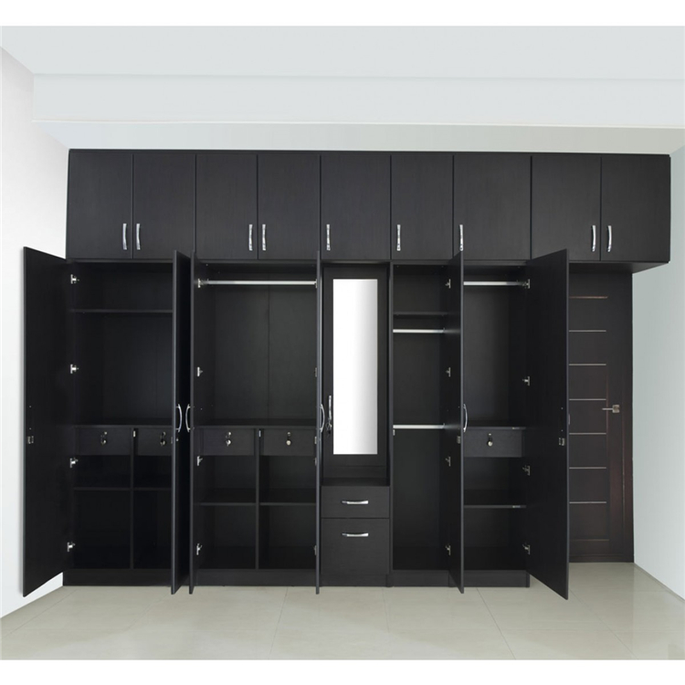 PRIMA Customized Modern Wardrobes Furniture Bedroom Sliding Door Storage Wardrobes Cabinet