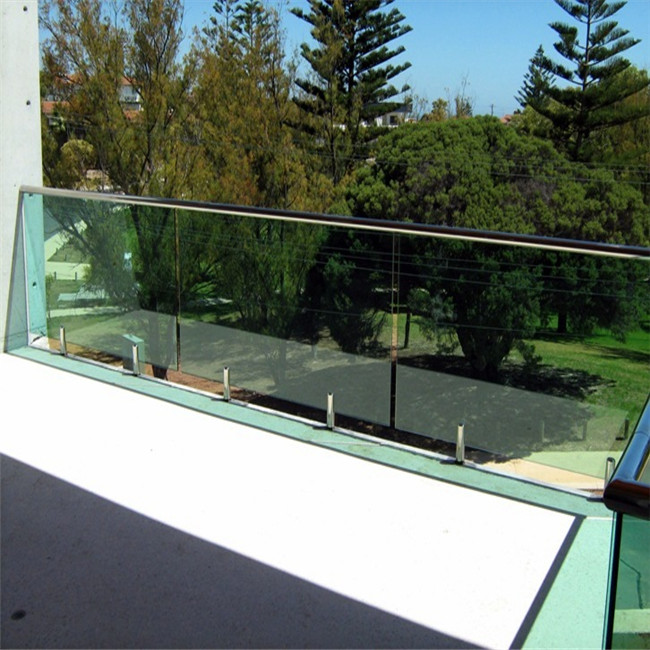 S-Stainless Steel Glass Spigot Frameless Glass Railing